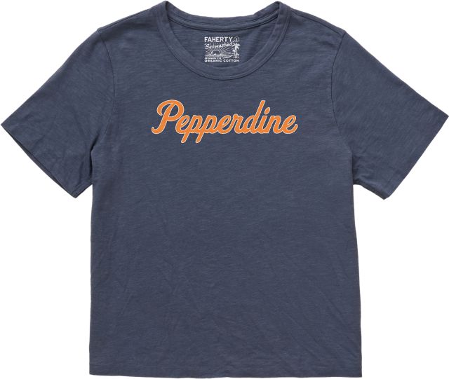 Pepperdine University Women's Sun Washed Short Sleeve T-Shirt