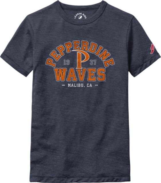 Pepperdine University Waves Youth Short Sleeve T-Shirt