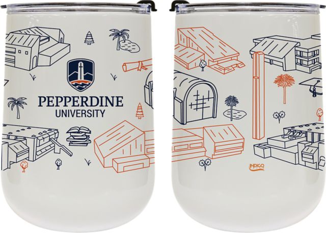 Pepperdine University 18 oz. Campus Line Tumbler