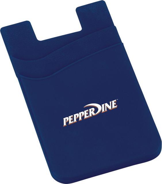Pepperdine University Silicone Card Wallet