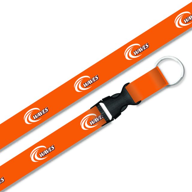 Pepperdine University Waves Lanyard with Buckle
