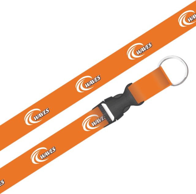 Pepperdine University Waves Lanyard with Buckle