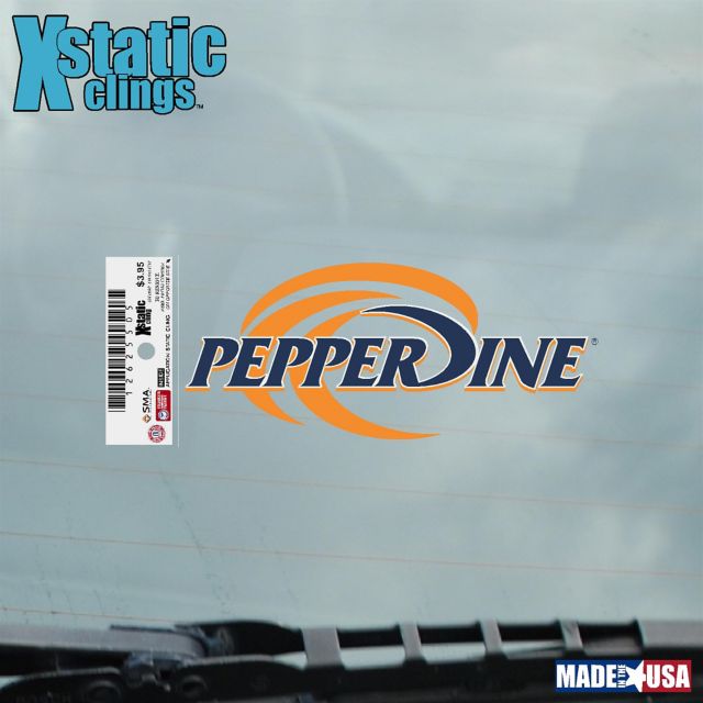 Pepperdine University Cling Decal