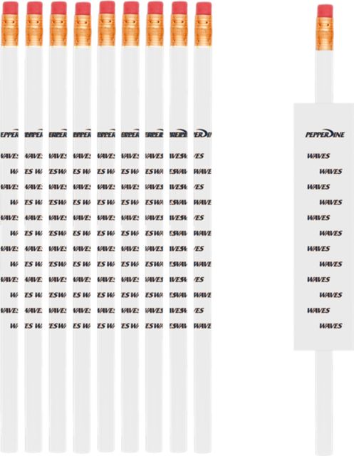 Pepperdine University 10 Count #2 Pencils