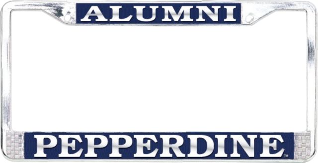 Pepperdine University Alumni License Plate Frame