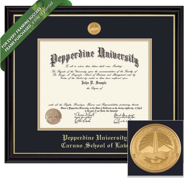 Pepperdine University-School Of Law Coronado Law Diploma Frame -ONLINE ONLY