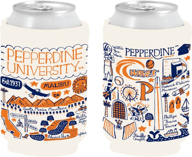 Pepperdine University Julia Gash Can Coozie
