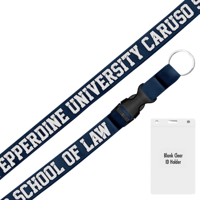 Pepperdine University Waves 3/4" Lanyard