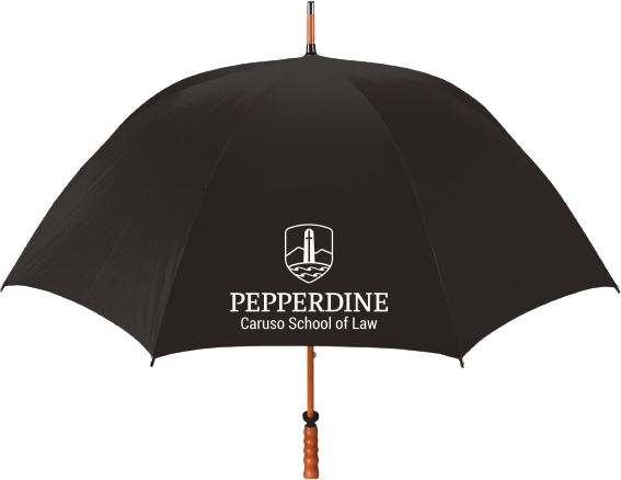 Pepperdine University 62'' Woodshaft Umbrella