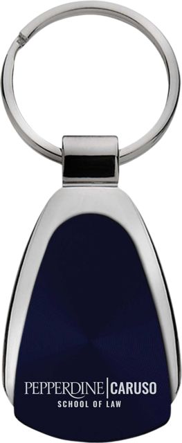 Pepperdine University Teardrop Keychain