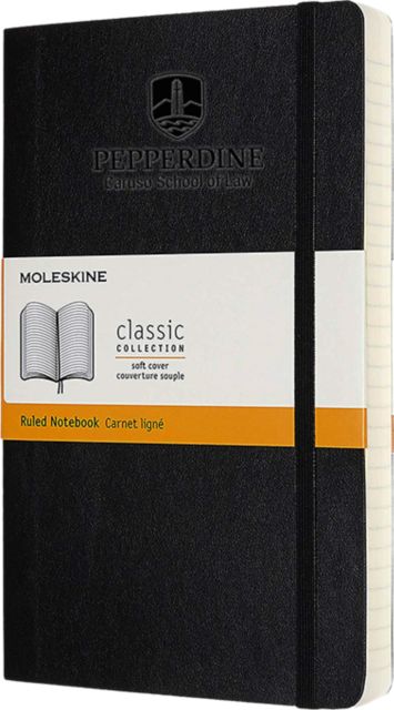 Pepperdine University Large Ruled Moleskine