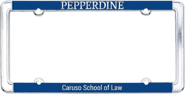 Pepperdine University License Plate Frame