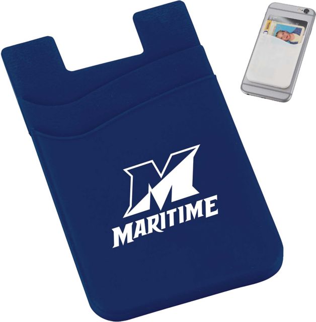 SUNY Maritime College Silicone Card Wallet