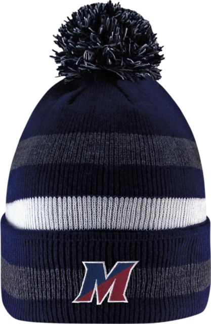 SUNY Maritime College Knit Cuff Pom Hat