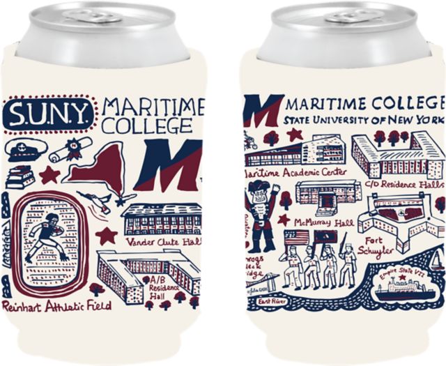 SUNY Maritime College Julia Gash Can Coozie
