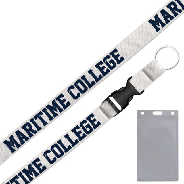 SUNY Maritime College 3-4'' Lanyard