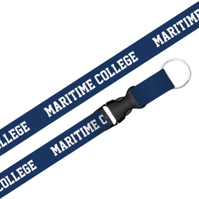 SUNY Maritime College Lanyard with Buckle