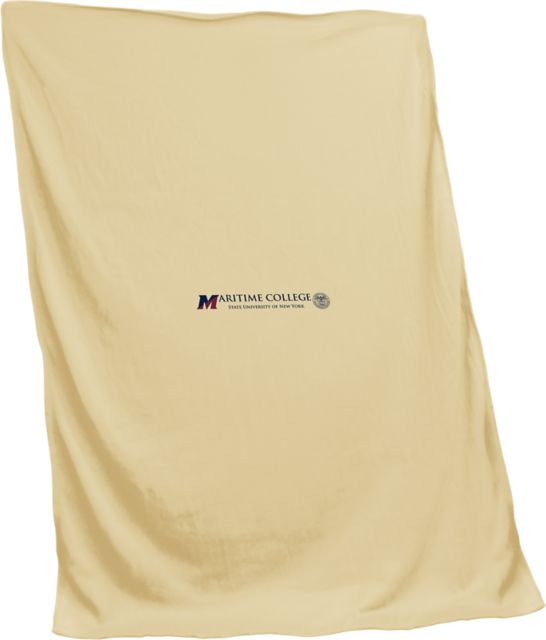 SUNY Maritime College 84"x54" Sweatshirt Blanket