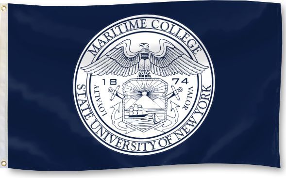 SUNY Maritime College 3' x 5' Durawave Flag