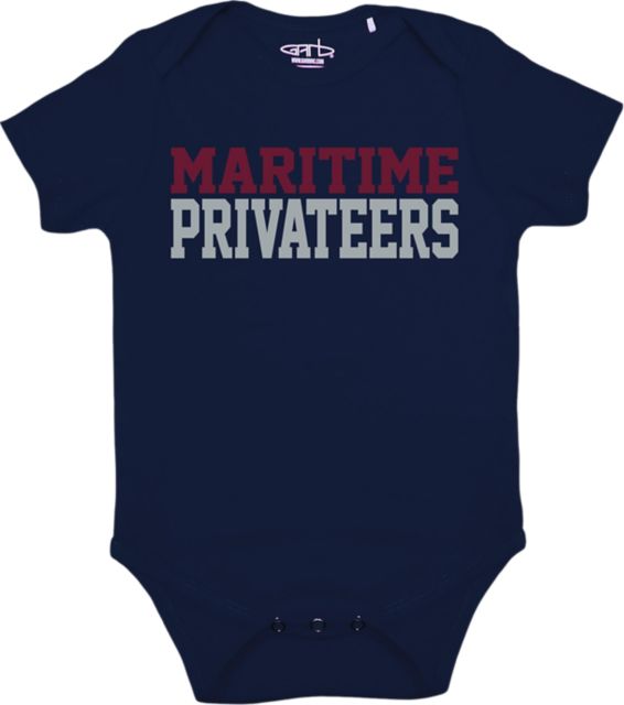 SUNY Maritime College Privateers Otis Infant Bodysuit