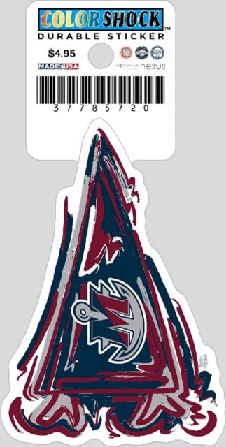 SUNY Maritime College Privateers Durable Sticker