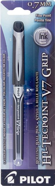 Pilot Hi-tecpoint Grip Rolling Ball 0.7mm Black Ink