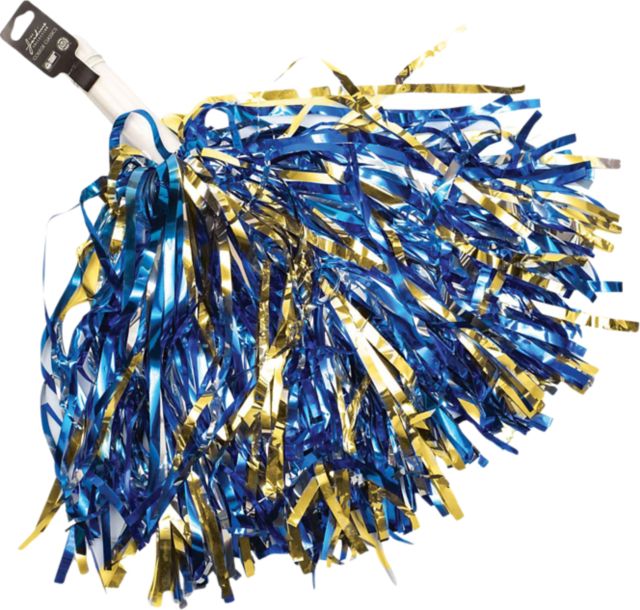 Maine Maritime Academy Short Stick Shimmer Pom