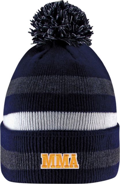 Maine Maritime Academy Knit Cuff Pom Hat