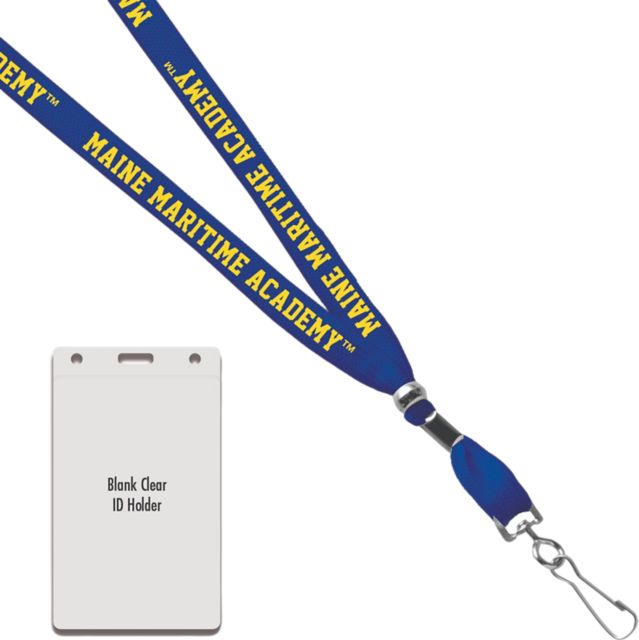 Maine Maritime Academy Card Dispenser Lanyard