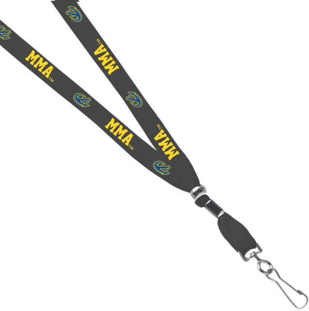 Maine Maritime Academy Mariners 3/8'' Swivel Hook Lanyard