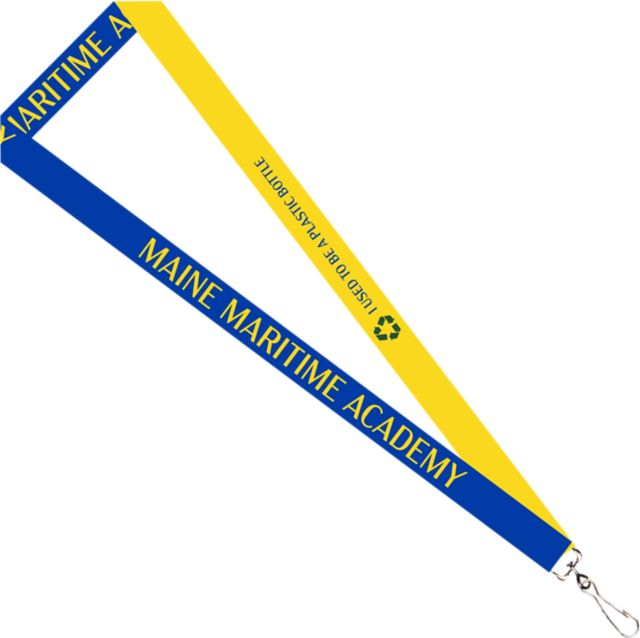 Maine Maritime Academy Recycled Lanyard
