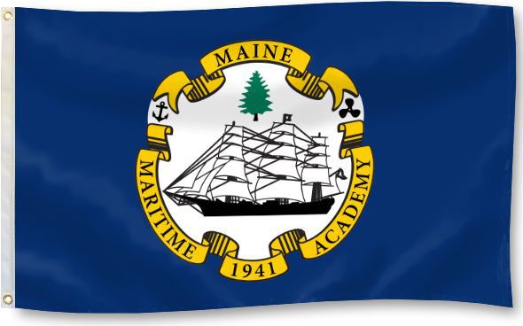 Maine Maritime Academy 3' x 5' Durawave Banner