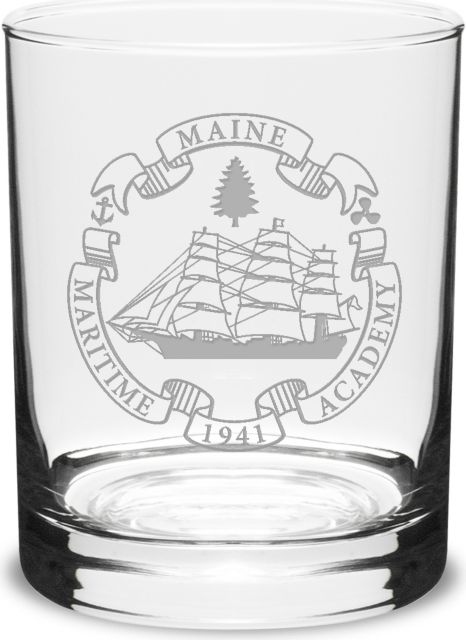 Maine Maritime Academy 14 oz. Glass