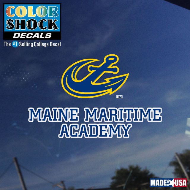 Maine Maritime Academy Mariners Decal