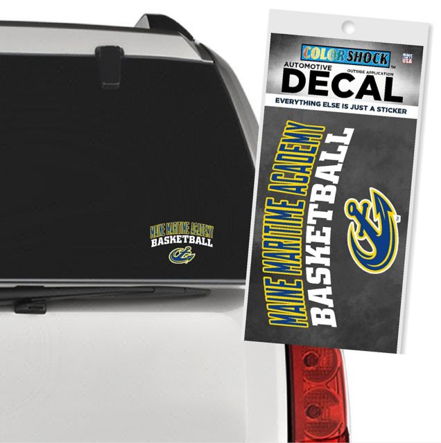Maine Maritime Academy Basketball Decal