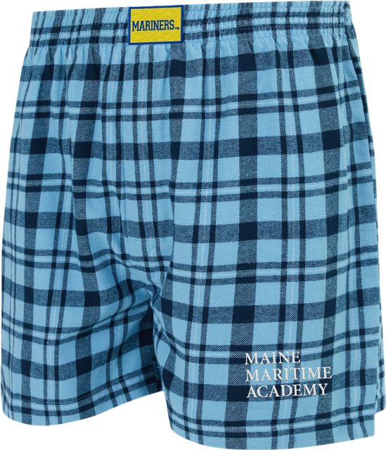 Maine Maritime Academy Flannel Boxers