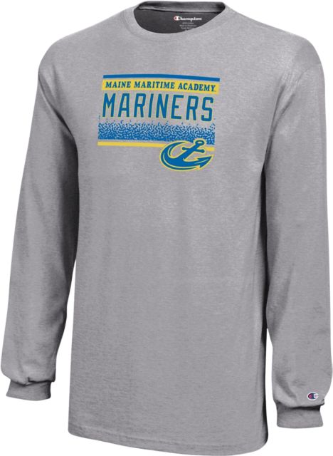 Maine Maritime Academy Youth Mariners Long Sleeve T-Shirt: Maine - Main Image