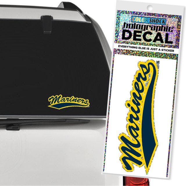 Maine Maritime Academy Mariners Hologram Decal