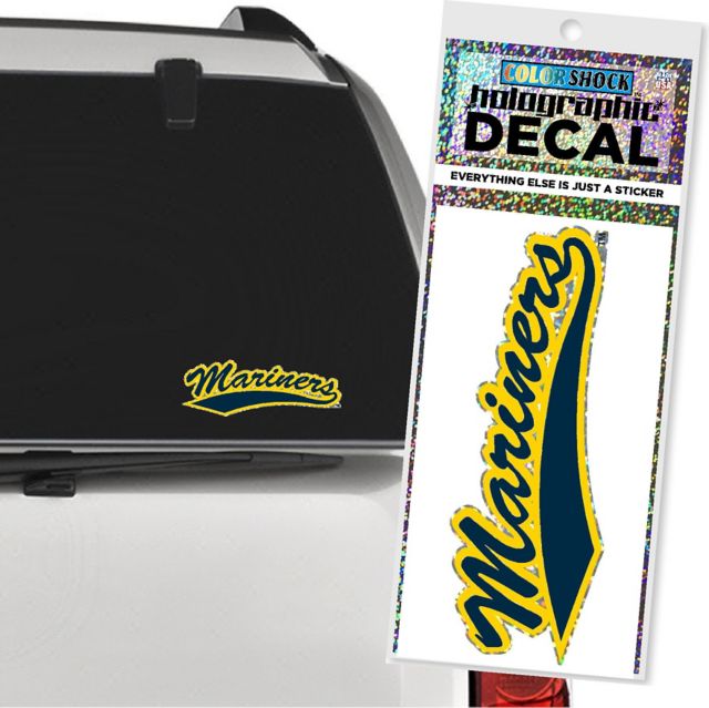 Maine Maritime Academy Mariners Hologram Decal