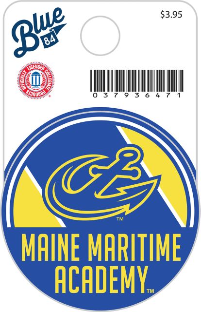 Maine Maritime Academy Mariners Mini Sticker