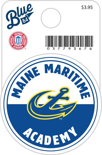 Maine Maritime Academy Mariners Mini Sticker