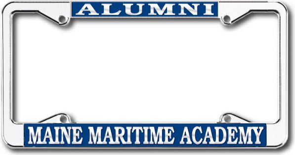 Maine Maritime Academy Alumni License Plate Frame