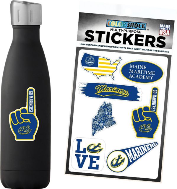 Maine Maritime Academy 7.5'' x 7.5'' Sticker Sheet