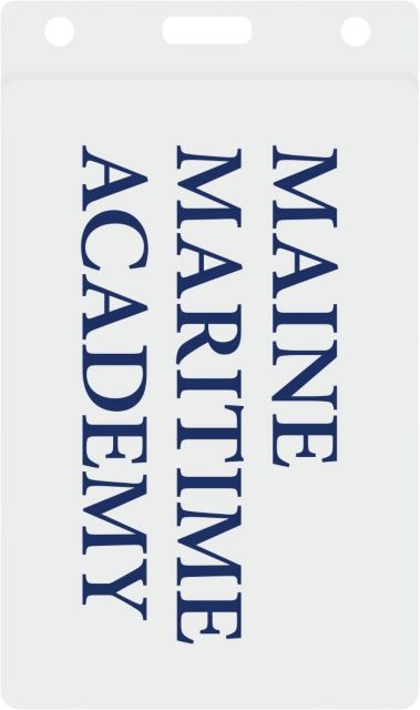 Maine Maritime Academy Side Slide ID Holder