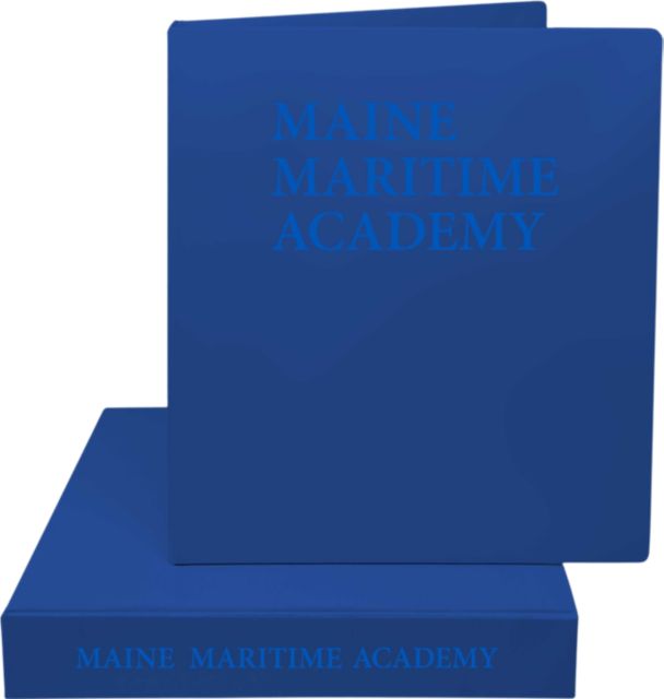 Maine Maritime Academy 1.5'' Vinyl Binder