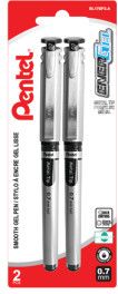 PEN .7MM BLK FINEPT 2 PK