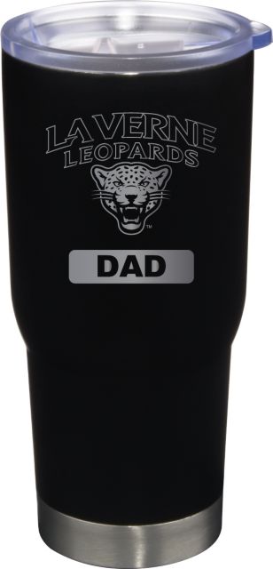 22 oz Matte Black Stainless Steel Tumbler Dad