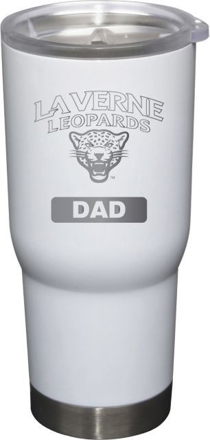 22 oz White Stainless Steel Tumbler Dad