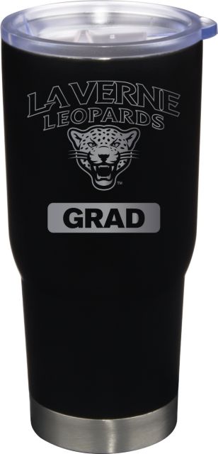 22 oz Matte Black Stainless Steel Tumbler Grad