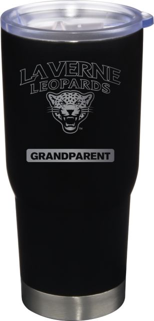 22 oz Matte Black Stainless Steel Tumbler Grandparent